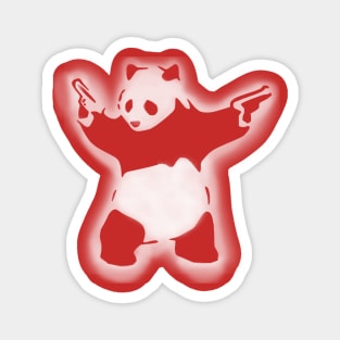 Shoot'em Up Panda Magnet