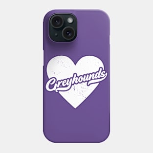 Vintage Greyhounds School Spirit // High School Football Mascot // Go Greyhounds Phone Case