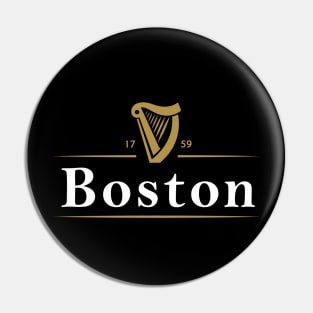 Boston Irish Drink Pin