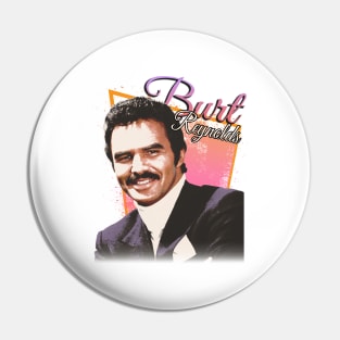 Burt Reynolds // 70s Retro Style Pin