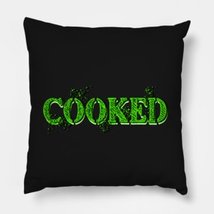 Cooked Aussie radioactive slang bussin' meme phrase Aussie Pillow