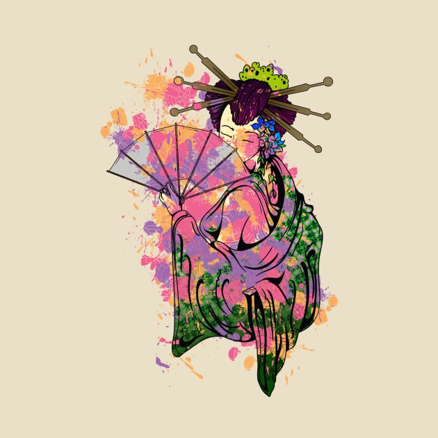 Abstract Geisha by EsotericExposal