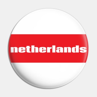 Netherlands Pin