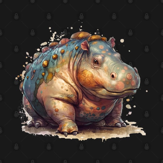 Alien Hippo by TheWombatsDen