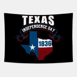 Texas Independence day Tapestry