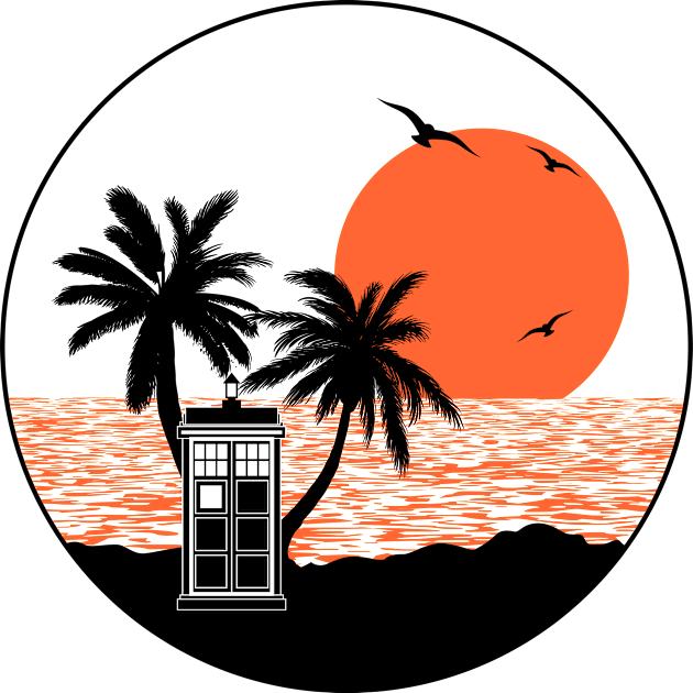 The Doctor on Leisure Island Kids T-Shirt by Narwhal_Cunt