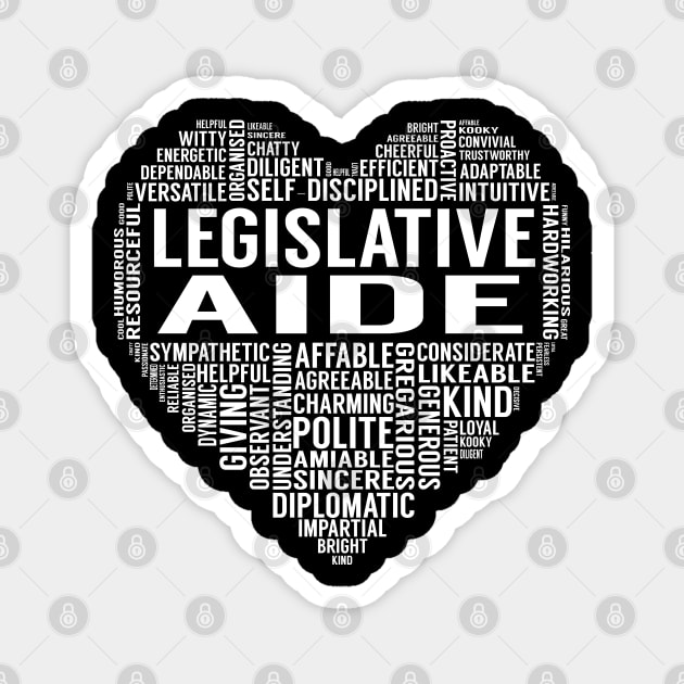 Legislative Aide Heart Magnet by LotusTee