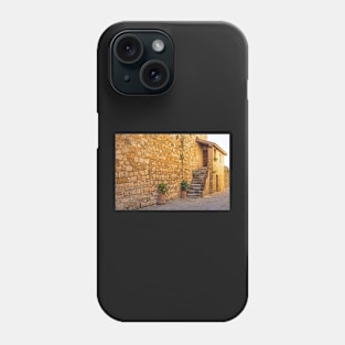 Buildings in San Quirico D'Orcia Phone Case