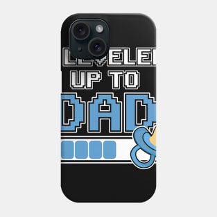 Leveled up to Dad Daddy Father Gift Birth Pregnant Phone Case