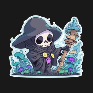 Psychedelic Mushroom Reaper T-Shirt