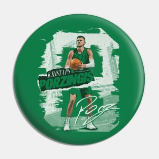 Kristaps Porzingis Boston Rough Pin