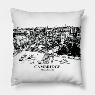 Cambridge - Massachusetts Pillow