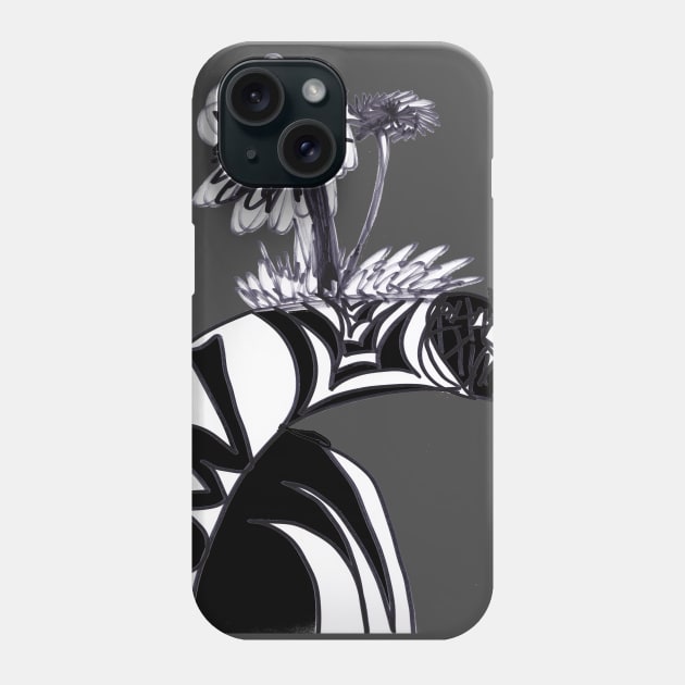 Flower Nessie Phone Case by SIROZELOT