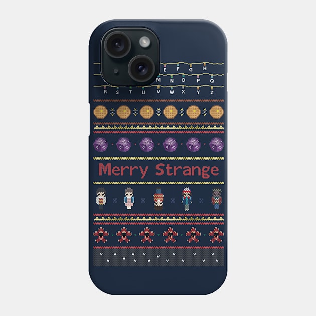 Merry Strange Phone Case by Plan8