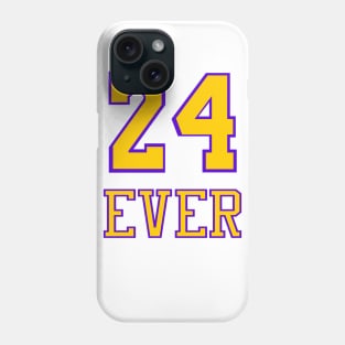 24 Ever LA Memorial Basketball Legend Design Phone Case