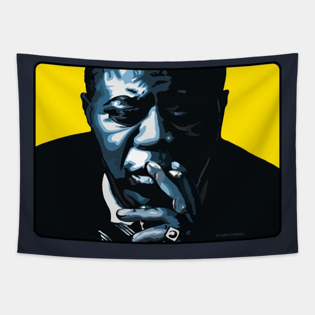 Pop Art of the great Louis Armstrong Tapestry by FanboyMuseum