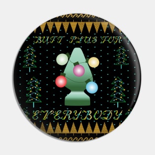 Butt Plug Ugly Christmas Sweater Pin