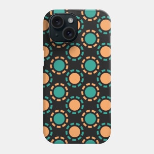 Colorful Circle Seamless Pattern 046#002 Phone Case