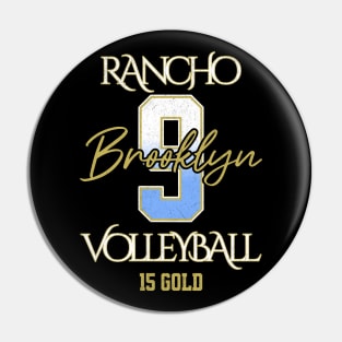 Brooklyn #9 Rancho VB (15 Gold) - Black Pin