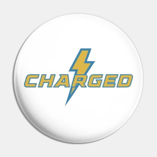 Charged by Buck Tee Originals Pin