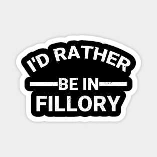 I'd Rather Be In Fillory The Magicians Magnet