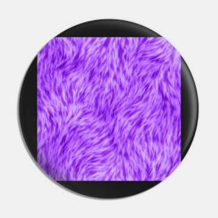 Neon Purple Fur Design Pin