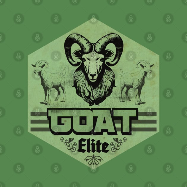 Green Goat Elite Team by CTShirts