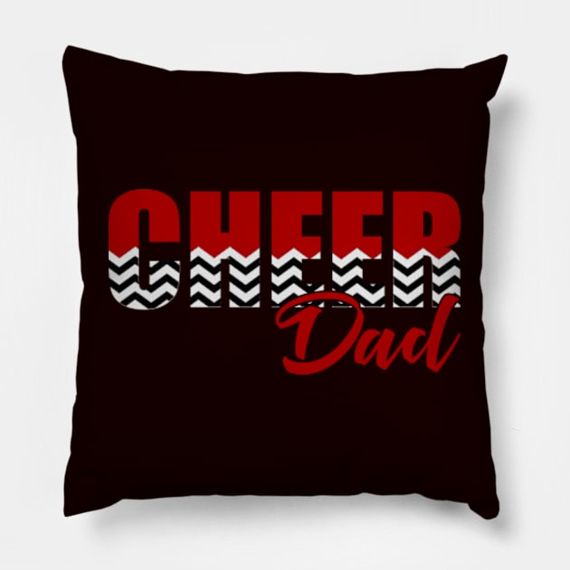 Quotes Cheer Dad Pillow by Shop Ovov