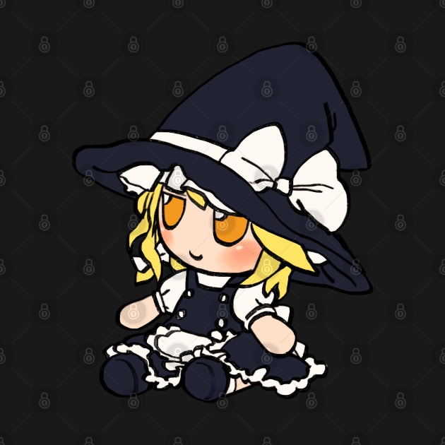 Mudwizard draws marisa kirisame fumo plush / touhou memes by mudwizard