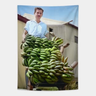 Israel, Kfar Shmaryahu. Bananas. 1940 Tapestry