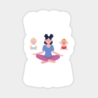 Cool Mom Floating Babies Magnet