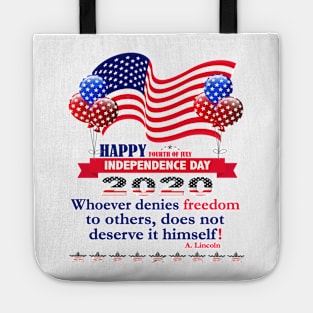 Independence day 2020 Lincoln Tote