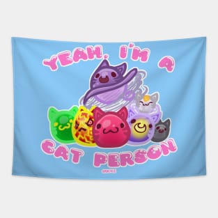 Fan of Cat Slimes Tapestry