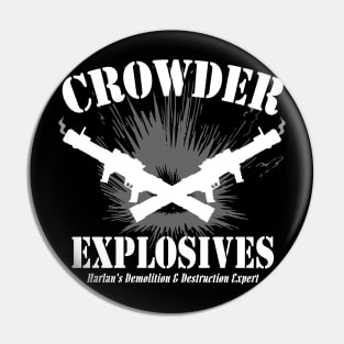 Crowder Explosives Pin