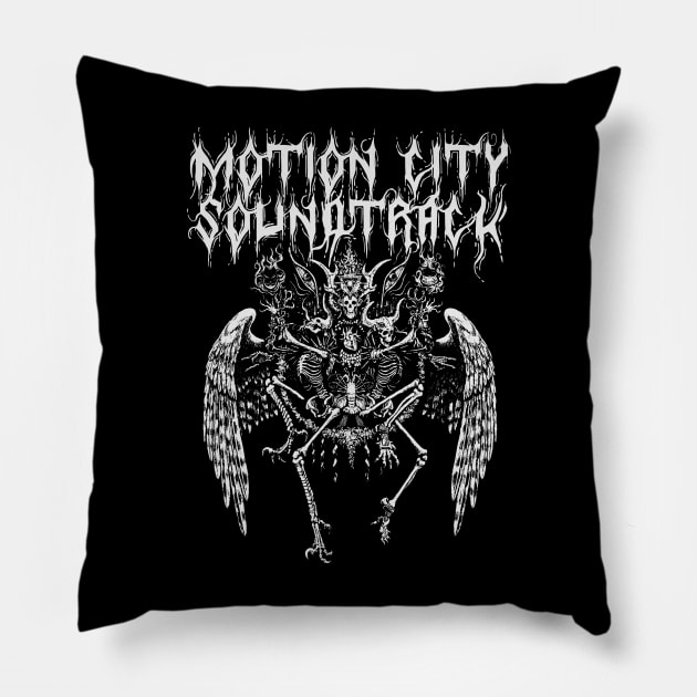 motion city Pillow by low spirit