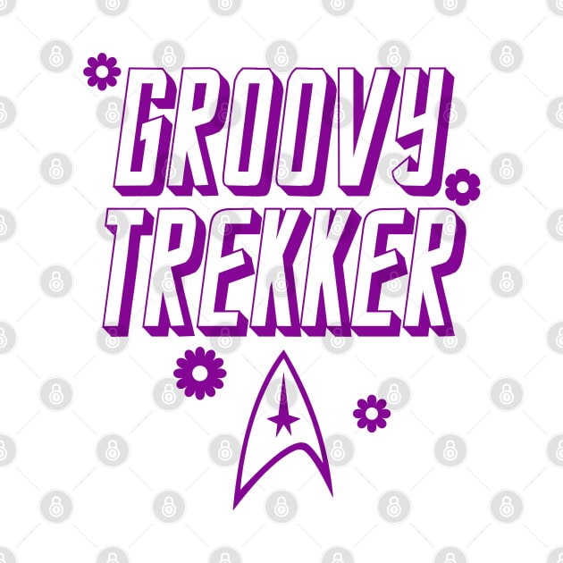 STAR TREK - Groovy Trekker tie dye by ROBZILLA