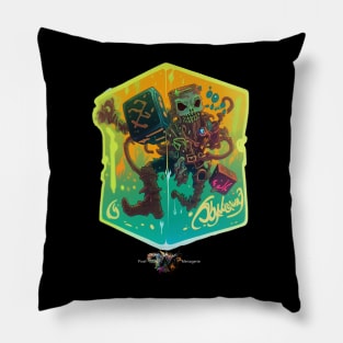 Gelatinous Cube D&D Monster Graffiti Pillow