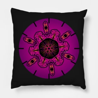 Purple and Pink Kaleidoscope Passion | Cherie's Art Pillow