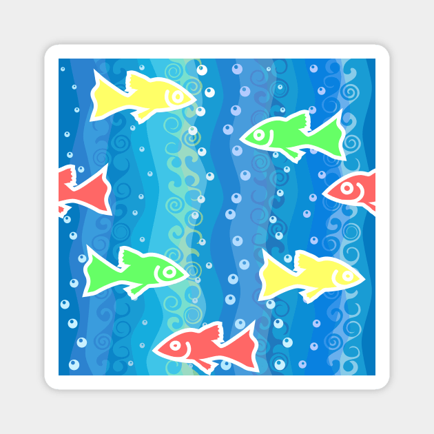 fish Magnet by kavalenkava