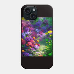 Wild flower bed Phone Case