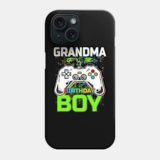 Gaming Video Gamer Grandma Of The Birthday Boy Phone Case