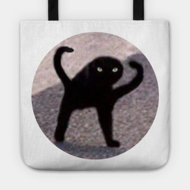 Cursed Black Cat Cursed Cat Tote Bag Teepublic Uk
