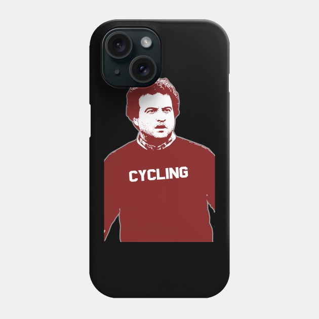 John Belushi Cycling Phone Case by esskay1000