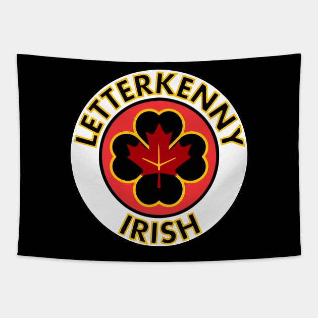 irish letter merch Tapestry by creatororojackson