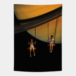Inner Child in Saturn Tapestry