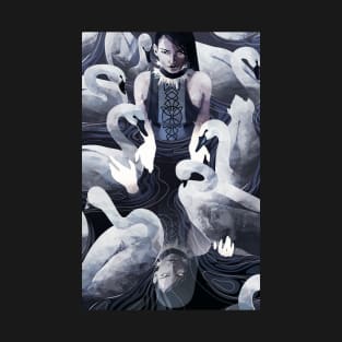 The Woman and the Swans T-Shirt