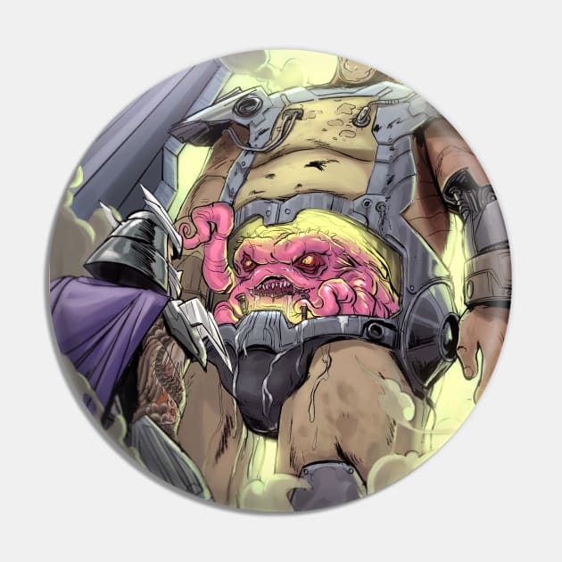 Shredder and Krang Pin by markodjeska