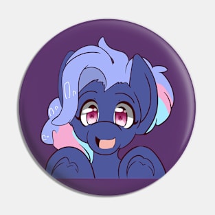 Peekaboo Bitrate Pony Pin