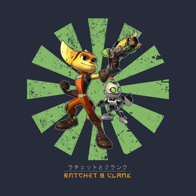 Rachet And Clank Retro Japanese by Nova5