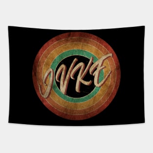 JVKE Vintage Circle Art Tapestry